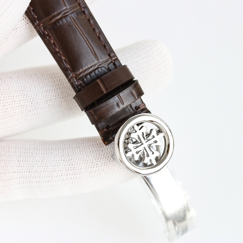 Replica Complications 5146G-001 Patek Philippe ANNUAL CALENDAR  39 mm,White gold, Yellow Dial