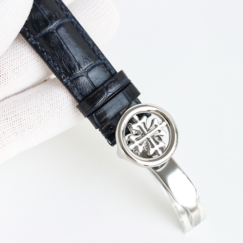 Replica Complications 5146P-001 Patek Philippe ANNUAL CALENDAR  39 mm,White gold, Black Dial