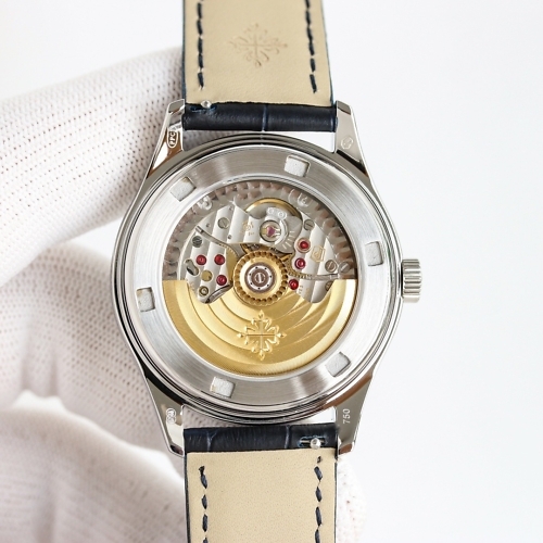 Replica Complications 5146P-001 Patek Philippe ANNUAL CALENDAR  39 mm,White gold, Blue Graphite