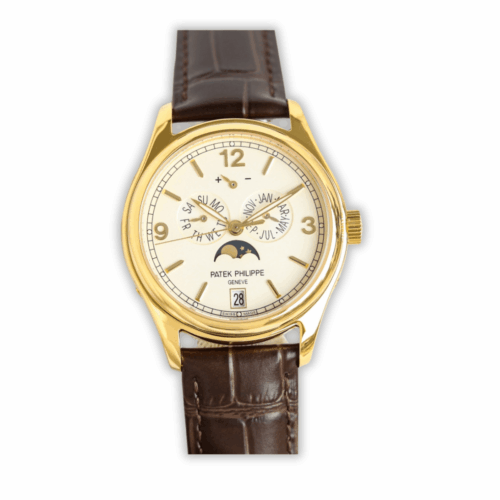 Replica Complications 5146G-001 Patek Philippe Annual Calendar White Gold Watch