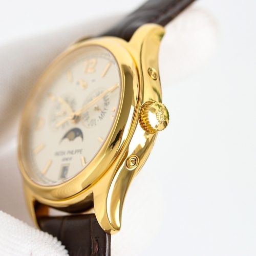 Replica Complications 5146G-001 Patek Philippe ANNUAL CALENDAR  39 mm,Yellow gold, Yellow Dial