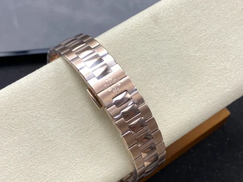 Replica Cubitus 5821 Patek Philippe  45 mm Rose Gold White Dial