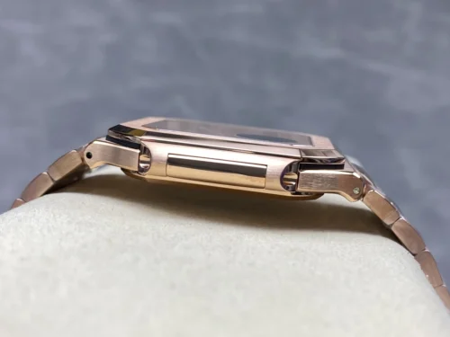 Replica Cubitus 5821 Patek Philippe  45 mm Rose Gold White Dial