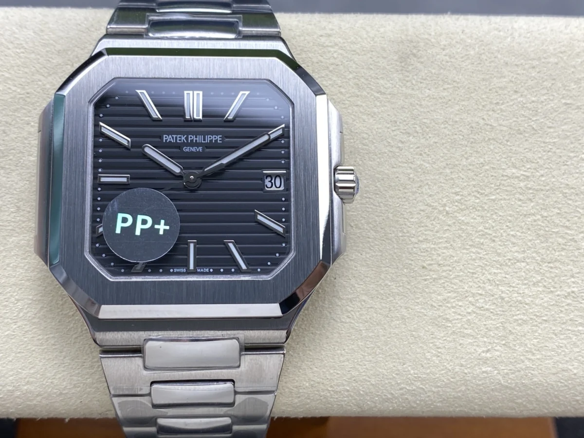 Replica Cubitus 5821 Patek Philippe </br> <span style="color: #a8927b; font-size: 90%;">45 mm Black Dial</span> - Image 10