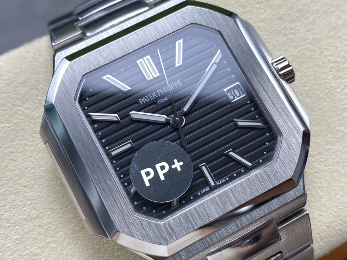 Replica Cubitus 5821 Patek Philippe </br> <span style="color: #a8927b; font-size: 90%;">45 mm Black Dial</span> - Image 8