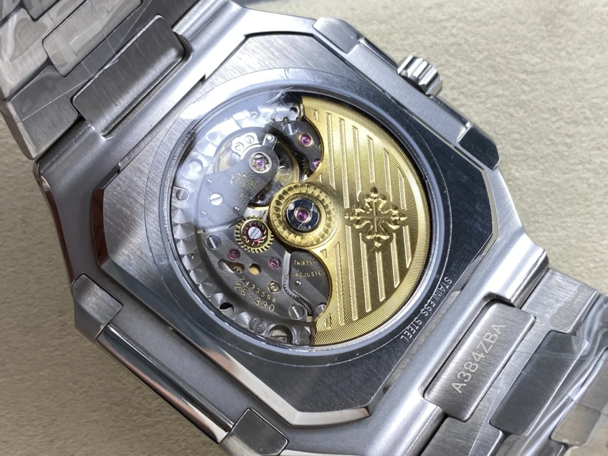 Replica Cubitus 5821 Patek Philippe </br> <span style="color: #a8927b; font-size: 90%;">45 mm Black Dial</span> - Image 5