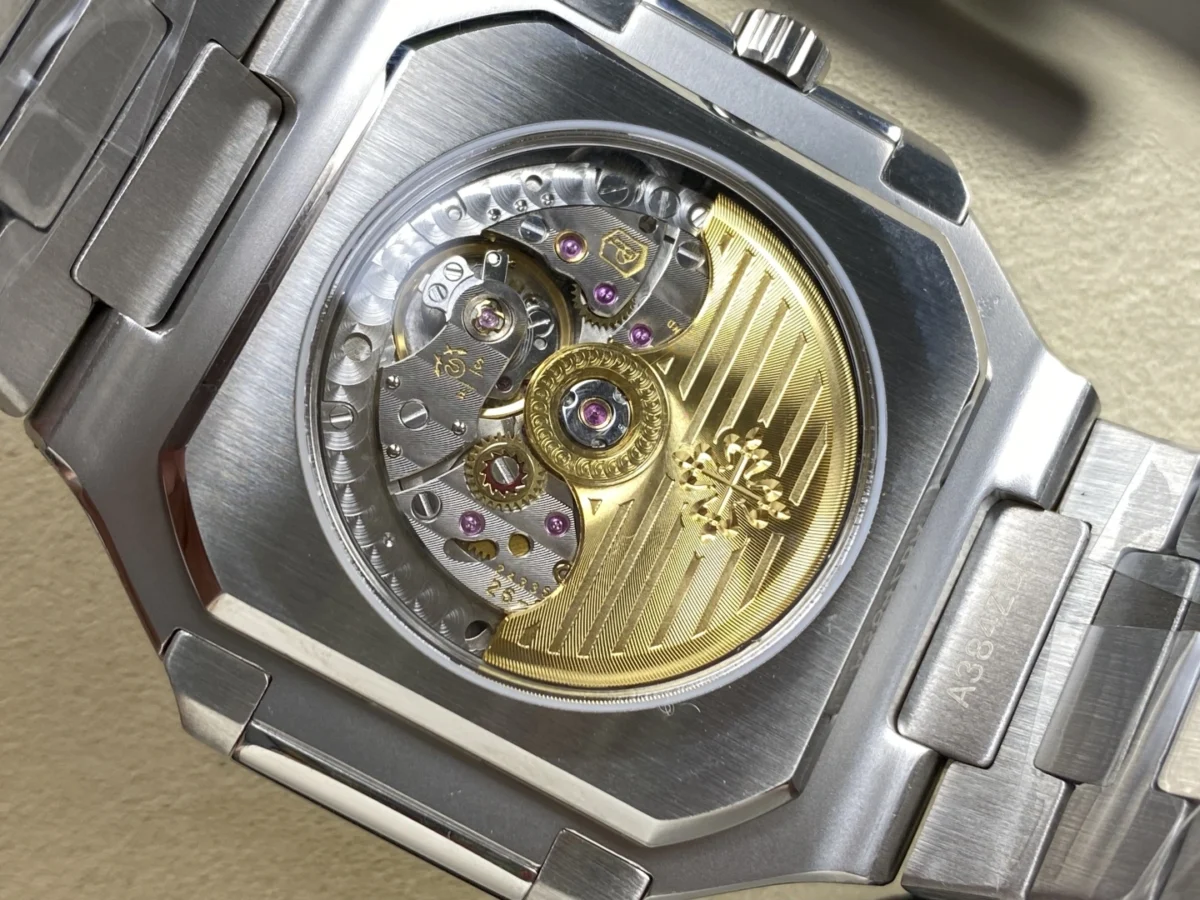 Replica Cubitus 5821 Patek Philippe </br> <span style="color: #a8927b; font-size: 90%;">45 mm Blue Dial</span> - Image 6