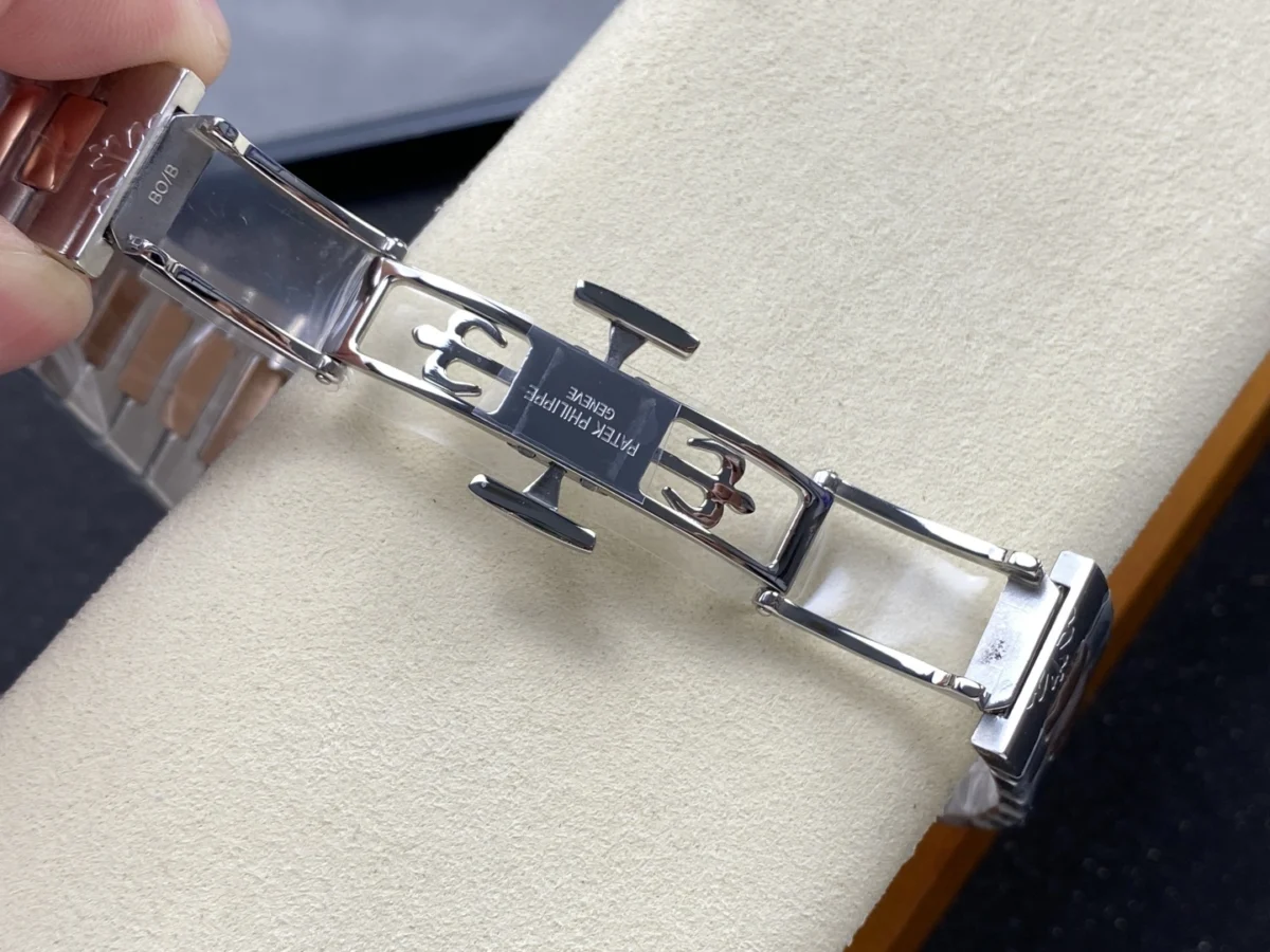 Replica Cubitus 5821 Patek Philippe </br> <span style="color: #a8927b; font-size: 90%;">45 mm Steel Rose Gold Brown Ombre Dial</span> - Image 8