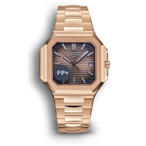 Replica Patek Philippe CUBITUS 5821 Brown Ombre Dial Rose Gold