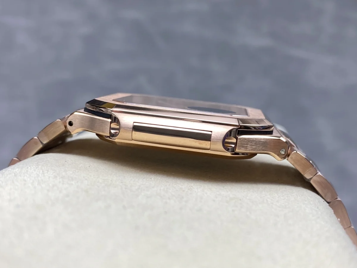 Replica Cubitus 5821 Patek Philippe </br> <span style="color: #a8927b; font-size: 90%;">45 mm Rose Gold White Dial</span> - Image 6