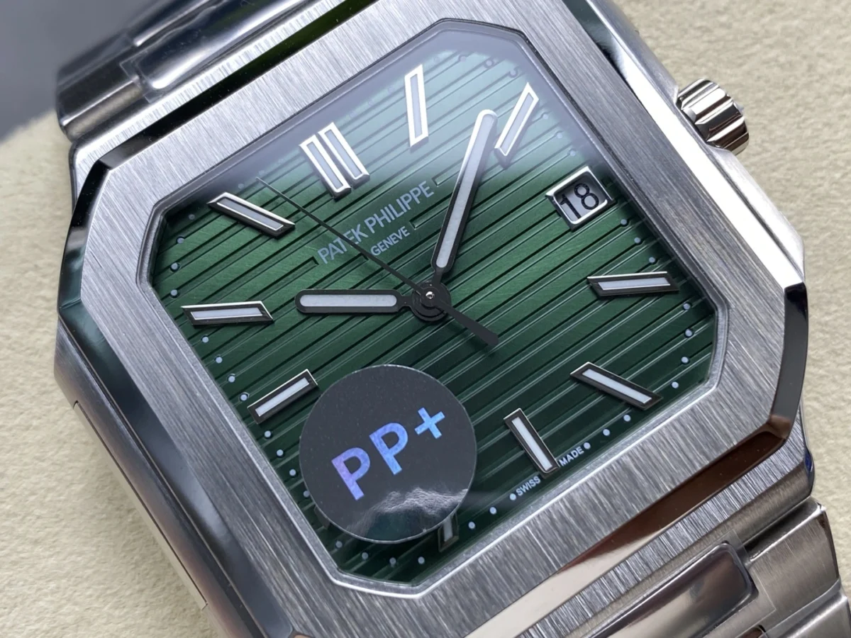 Replica Cubitus 5821 Patek Philippe </br> <span style="color: #a8927b; font-size: 90%;">45 mm Green Dial</span> - Image 2