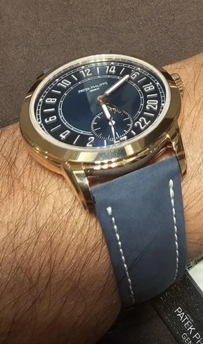 Replica Complications 5224R-001 Patek Philippe 24-HOUR DISPLAY, TRAVEL TIME.