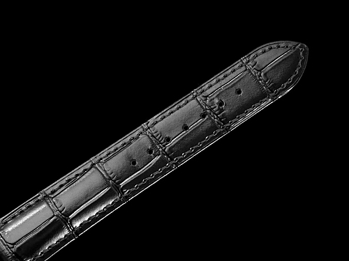 Fake Complication 5140R-014 grey dial 37.2mm white gold finish leather strap