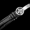 Patek Philippe Complications 5140R, vue en angle montrant le cadran et la lunette