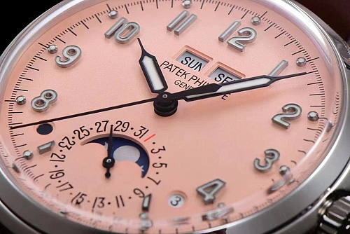 Replica Patek Philippe 5320G-001 salmon dial white gold 40mm