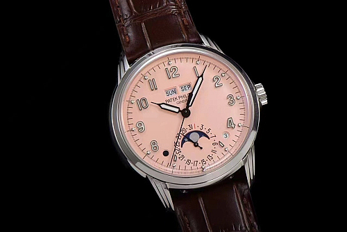 Replica Patek Philippe 5320G-001 salmon dial white gold 40mm