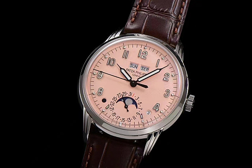 Replica Patek Philippe 5320G-001 salmon dial white gold 40mm