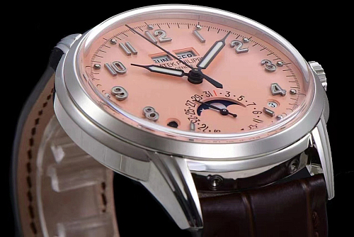 Replica Patek Philippe 5320G-001 salmon dial white gold 40mm
