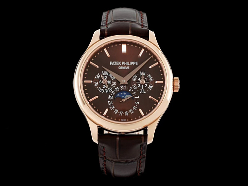Replica Patek Philippe 5140R-012 brown dial rose gold 37.2mm