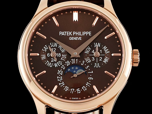 Replica Patek Philippe 5140R-012 brown dial rose gold 37.2mm