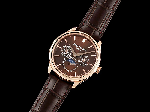 Replica Patek Philippe 5140R-012 brown dial rose gold 37.2mm