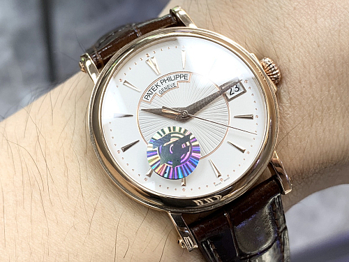 Replica Patek Philippe Calatrava Officer 5153R-001 rose gold 38mm