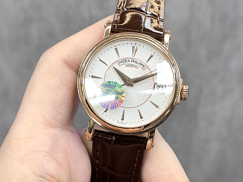 Replica Patek Philippe Calatrava Officer 5153R-001 rose gold 38mm