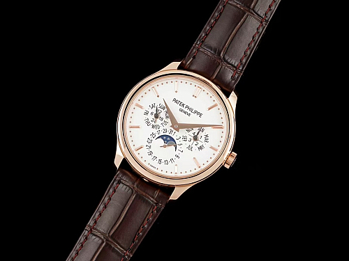 Replica Patek Philippe 5140R-011 rose gold 37.2mm perpetual calendar