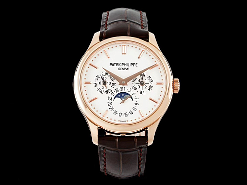 Replica Patek Philippe 5140R-011 rose gold 37.2mm perpetual calendar