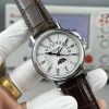 Side profile of Patek Philippe 5159 showing case thickness and crown