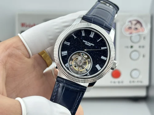 Replica Patek Philippe tourbillon night sky dial 42mm