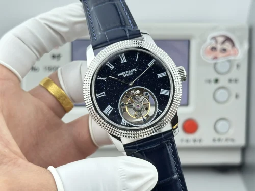 Replica Patek Philippe tourbillon night sky dial 42mm