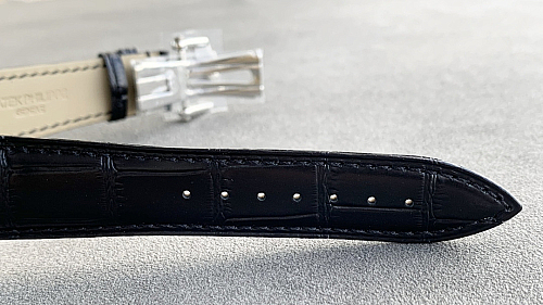 Replica Patek Philippe moonphase tourbillon white dial gold steel