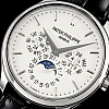 Patek Philippe Complications 5140R angle view showing dial and bezel