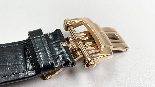 Replica Patek Philippe 5104P-002 rose gold skeleton tourbillon