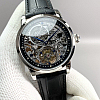 Side profile of Patek Philippe 5104P showing case thickness and crown