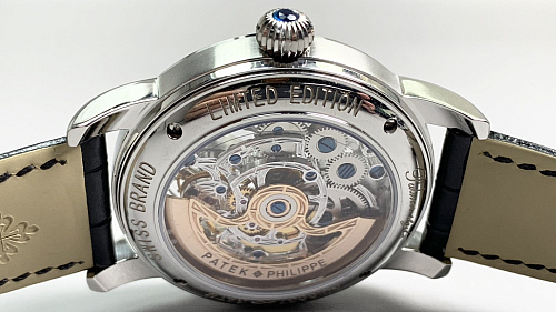 Replica Patek Philippe 5104P-001 white gold skeleton tourbillon