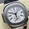 Patek Philippe Nautilus 5980 angle view showing dial and bezel
