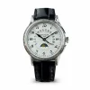 Replica Patek Philippe 5159-001 white gold perpetual calendar black strap