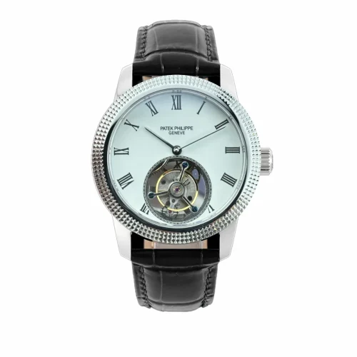 Replica Patek Philippe tourbillon white dial 42mm