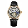 Replica Patek Philippe Sky Moon Tourbillon 42mm skeleton dial rose gold