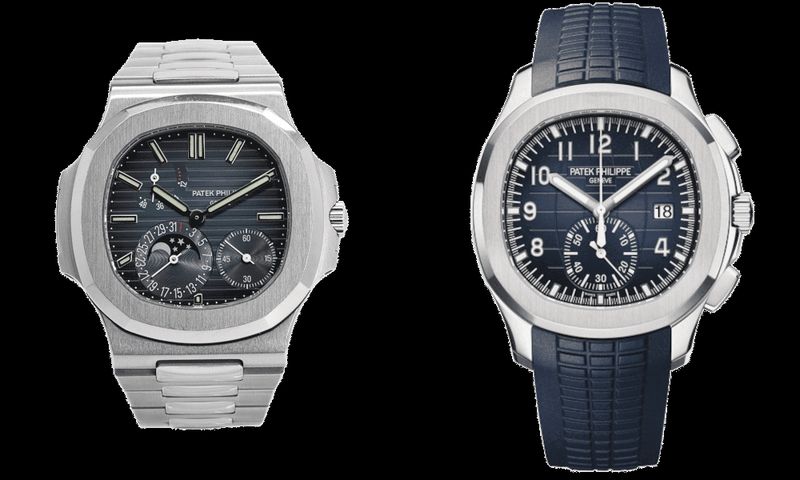 Nautilus contre Aquanaute côte à côte