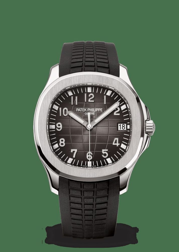 Patek Philippe Aquanaut on rubber strap water resistant