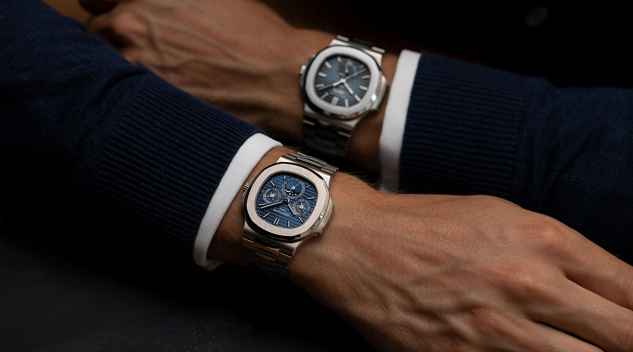 Patek Philippe Nautilus collection guide - different sizes and references