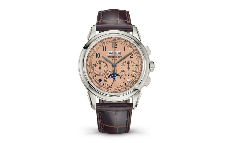 Patek Philippe 5270P salmon dial perpetual calendar