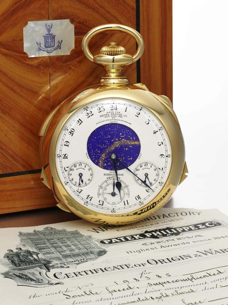 Henry Graves Supercomplication pocket watch
