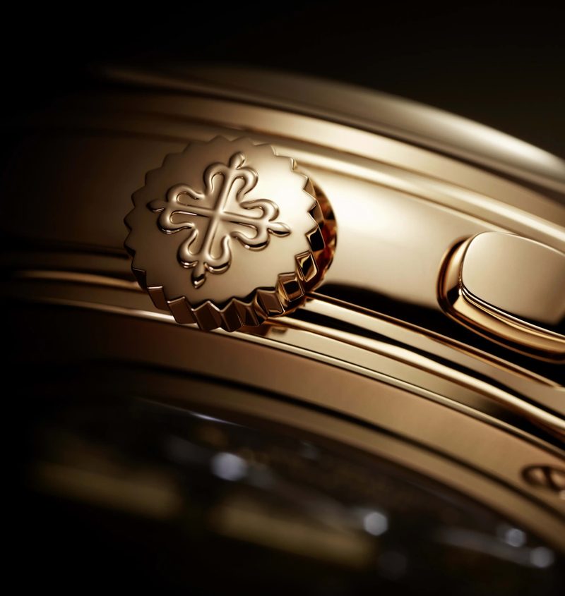 Patek Philippe Calatrava cross crown detail