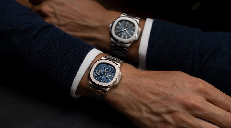 Patek Philippe Nautilus 5711 elegant wrist shot