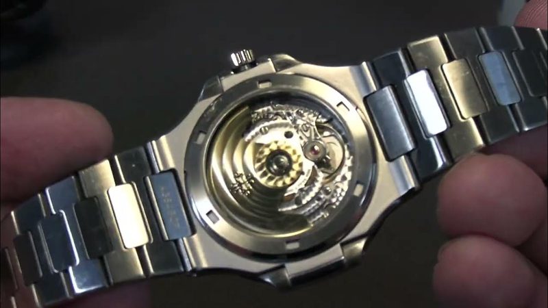 Patek Philippe Nautilus high quality replica close-up