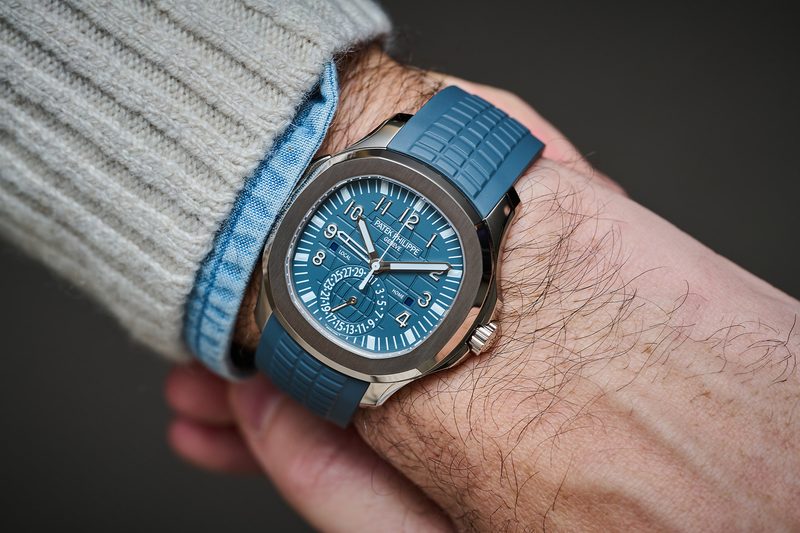 Patek Philippe Aquanaut collection water resistant models
